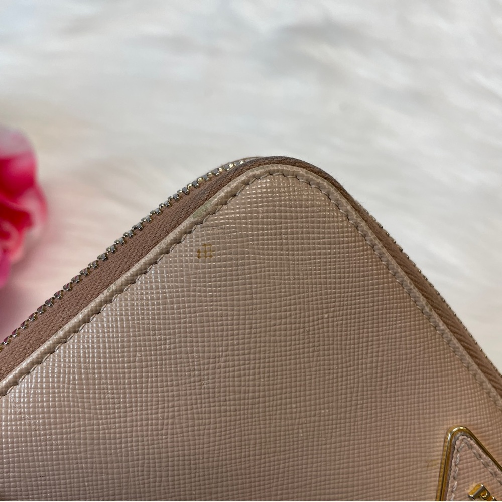 Prada Zipper Long Wallet Pink - Picture 5 of 15